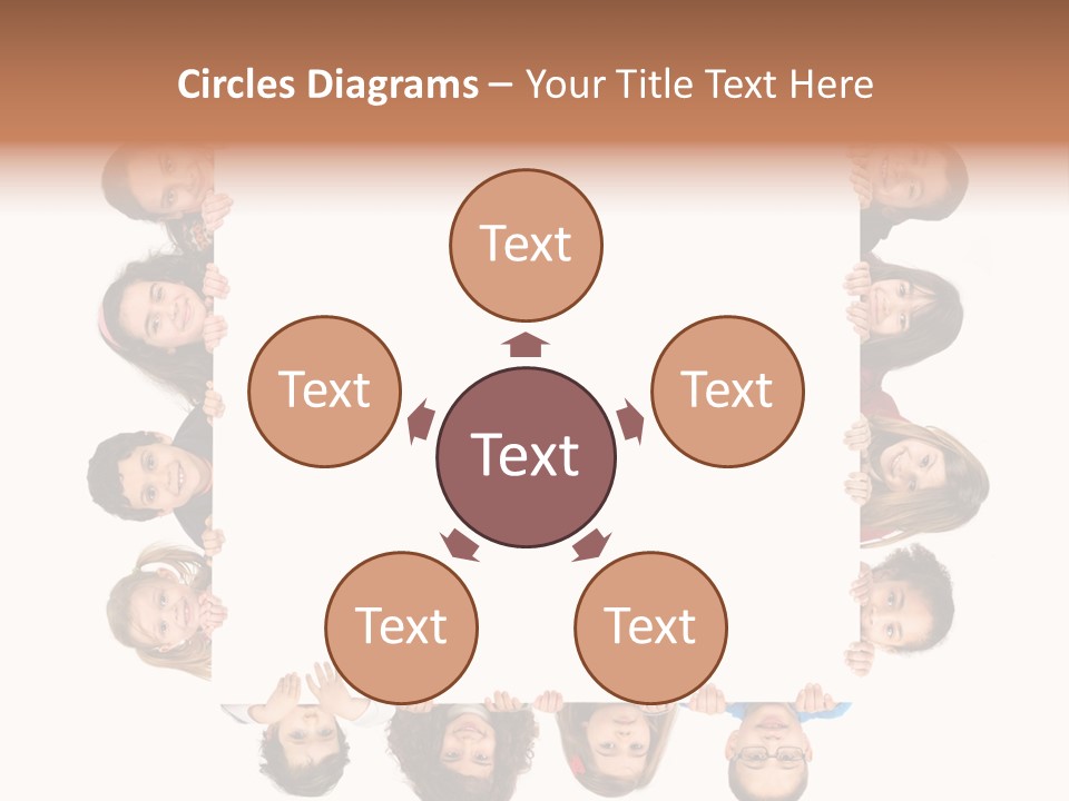 Happiness Background Attractive PowerPoint Template