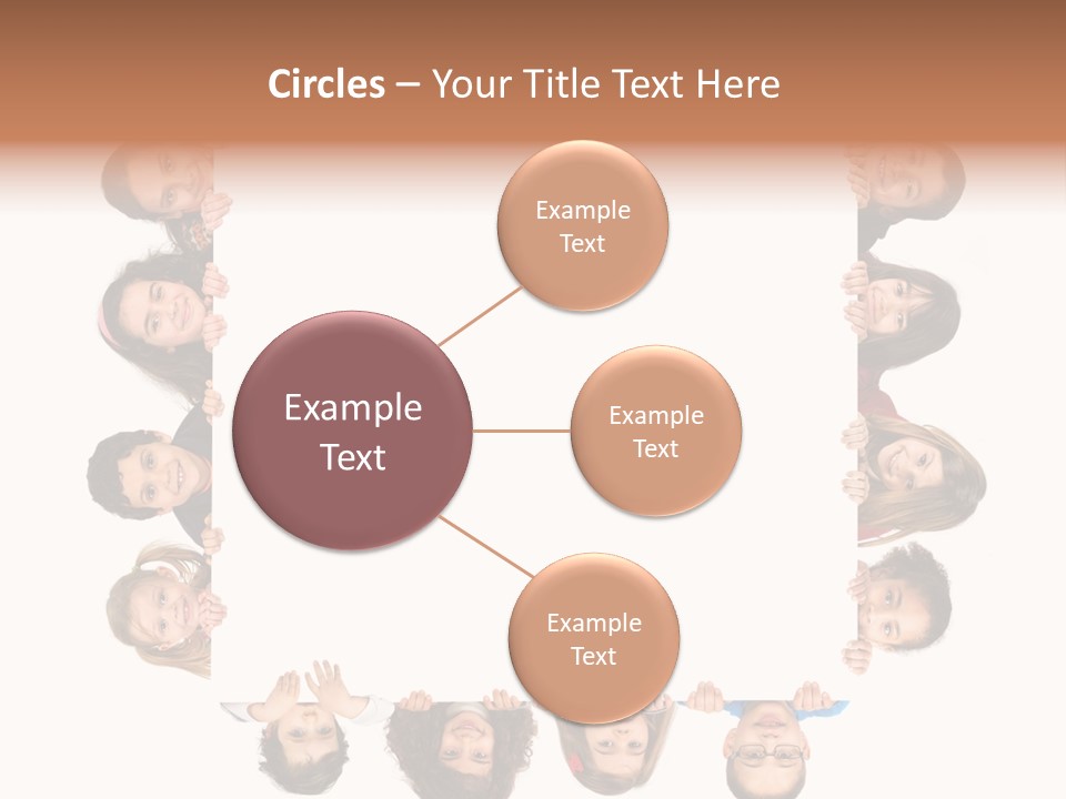 Happiness Background Attractive PowerPoint Template