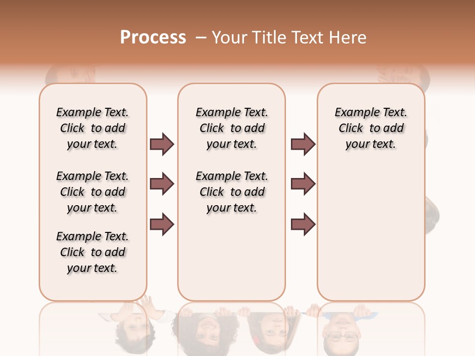 Happiness Background Attractive PowerPoint Template