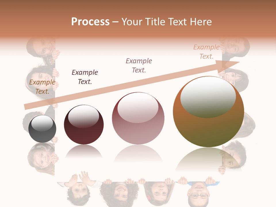 Happiness Background Attractive PowerPoint Template