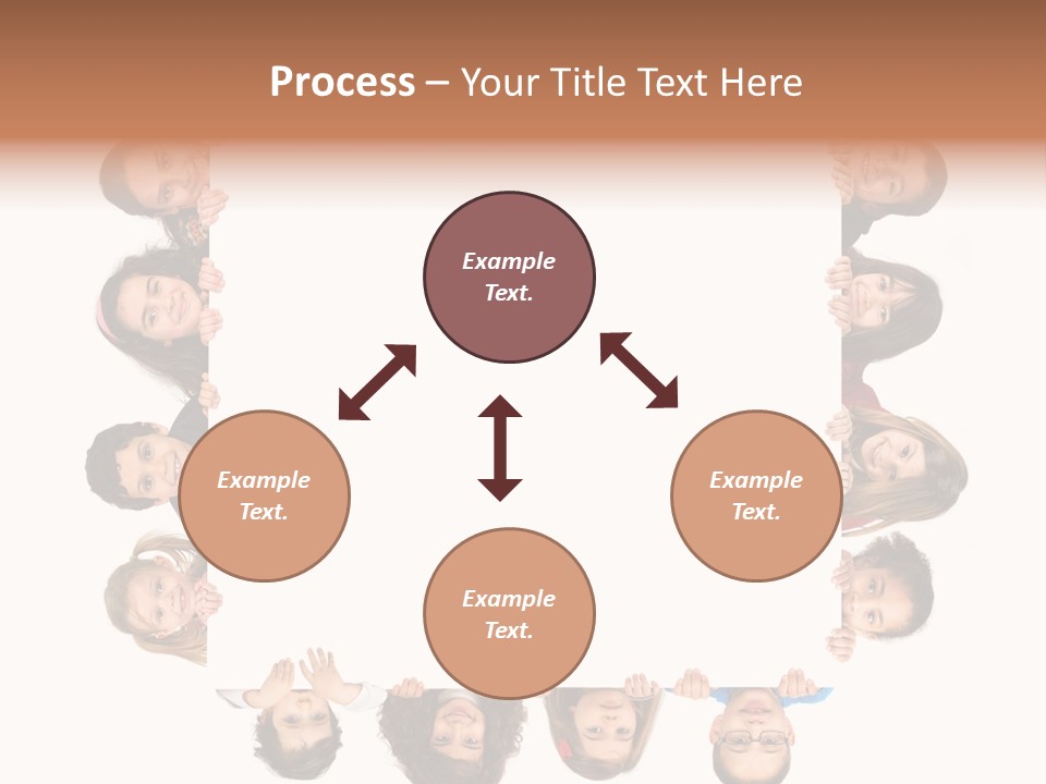 Happiness Background Attractive PowerPoint Template