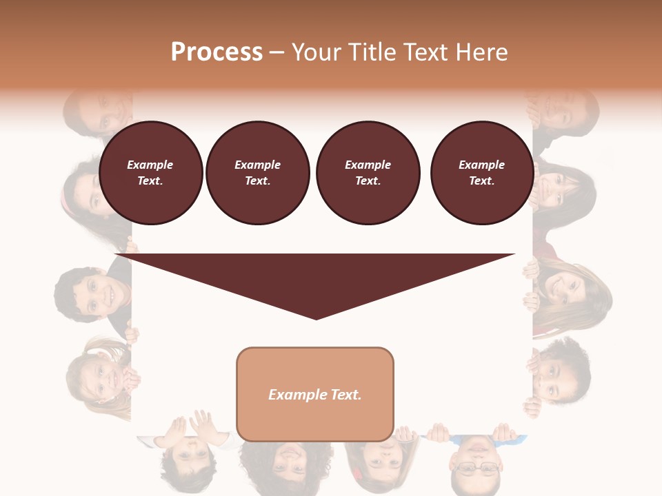 Happiness Background Attractive PowerPoint Template