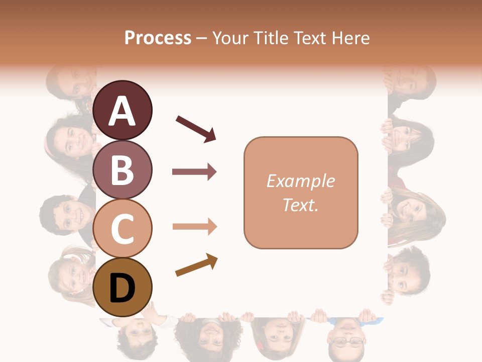 Happiness Background Attractive PowerPoint Template