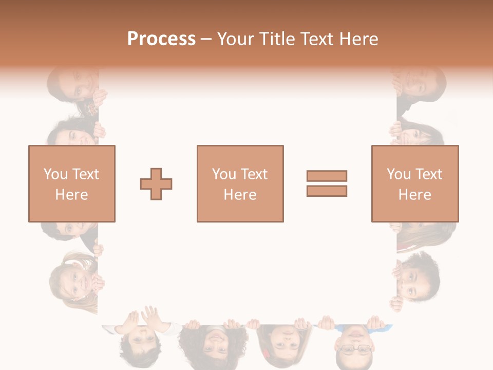 Happiness Background Attractive PowerPoint Template