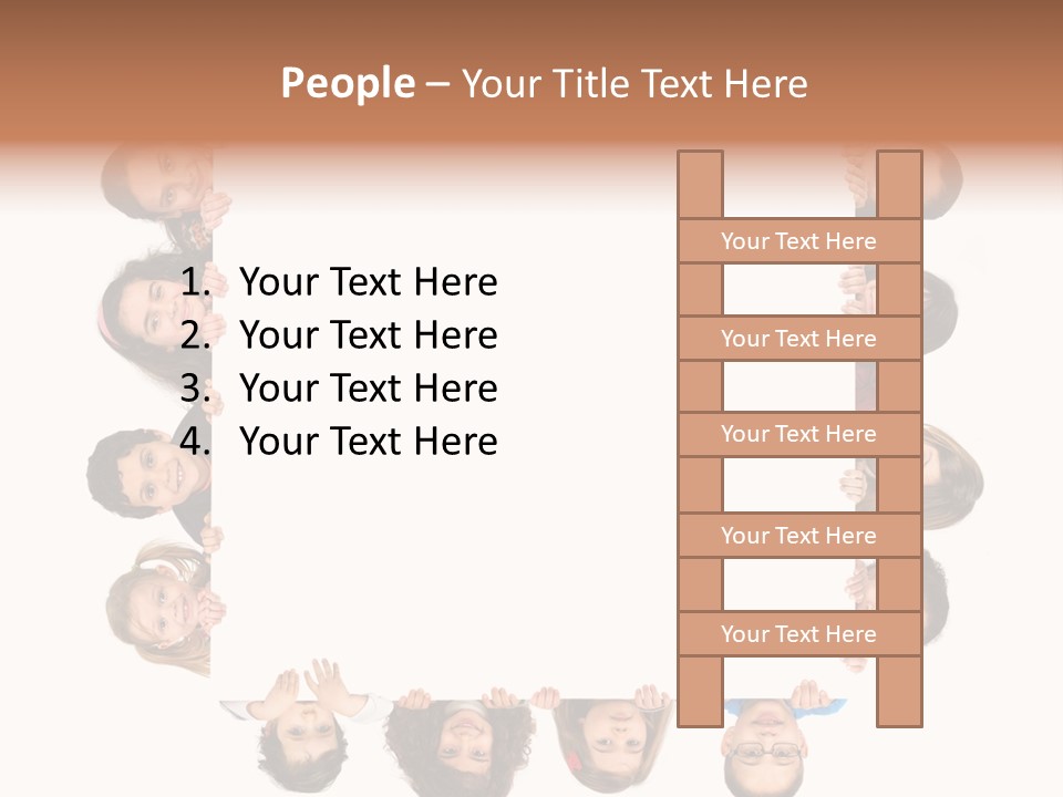 Happiness Background Attractive PowerPoint Template