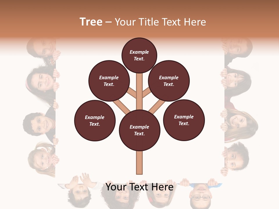 Happiness Background Attractive PowerPoint Template