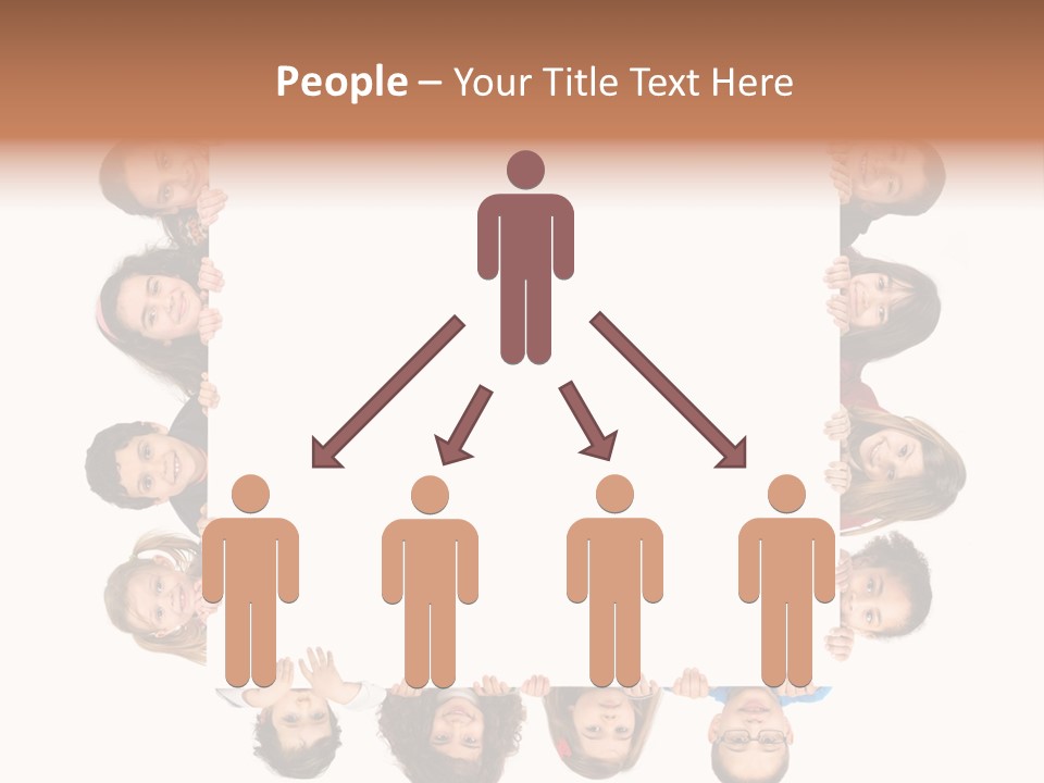 Happiness Background Attractive PowerPoint Template