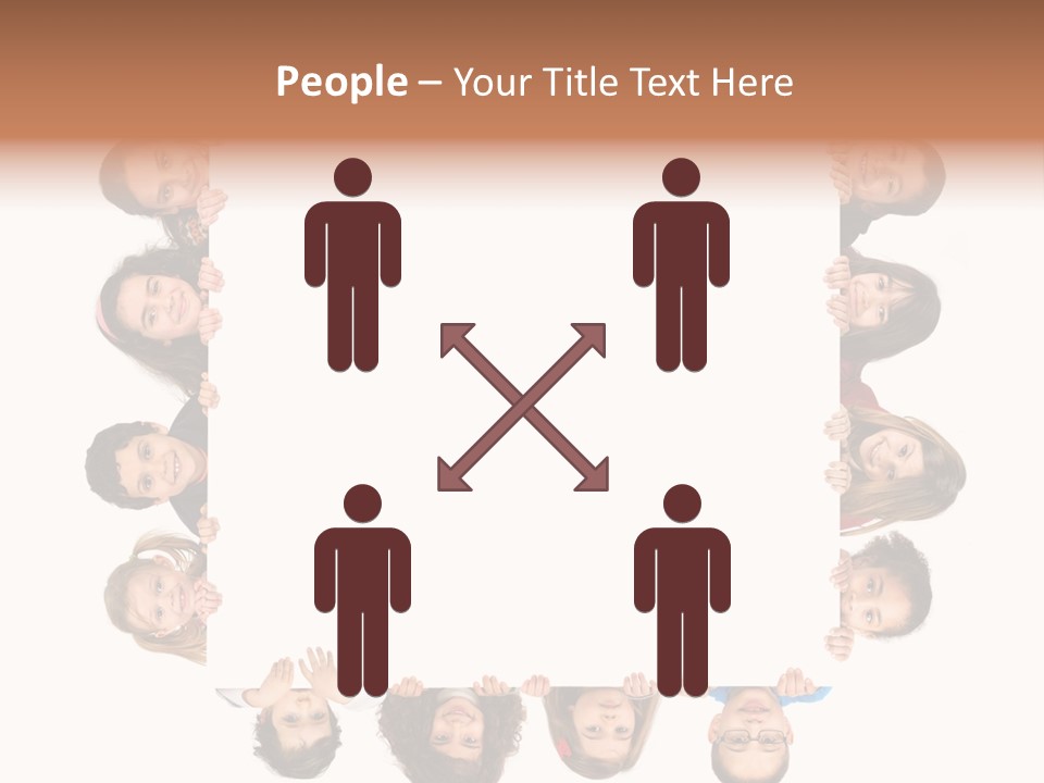 Happiness Background Attractive PowerPoint Template