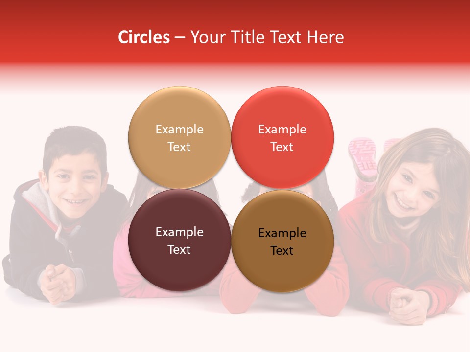 Friendship Pretty Cute PowerPoint Template