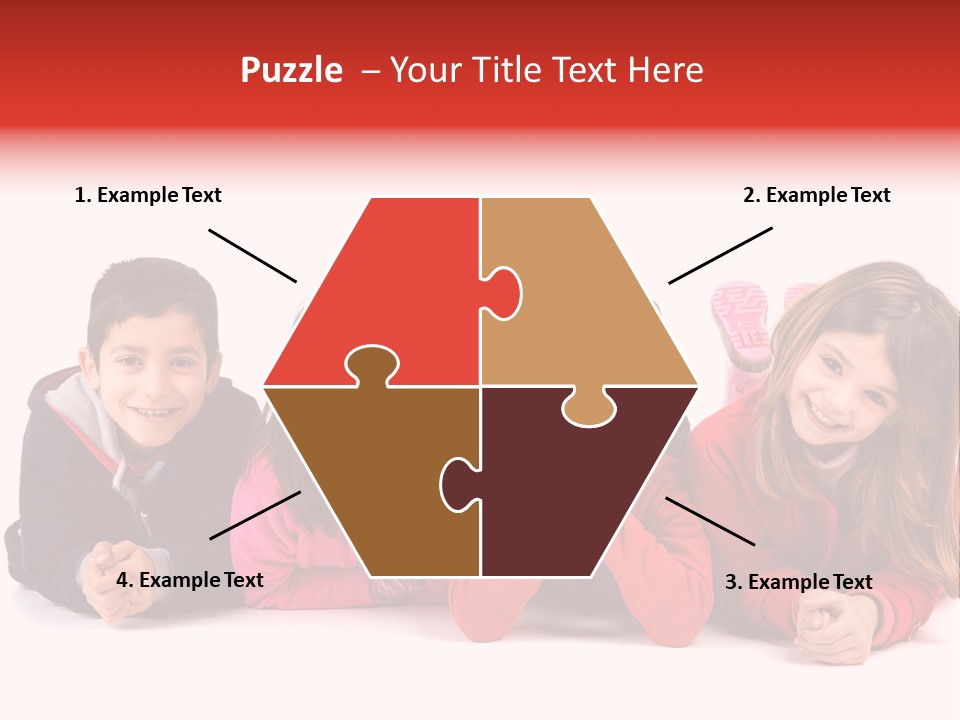 Friendship Pretty Cute PowerPoint Template