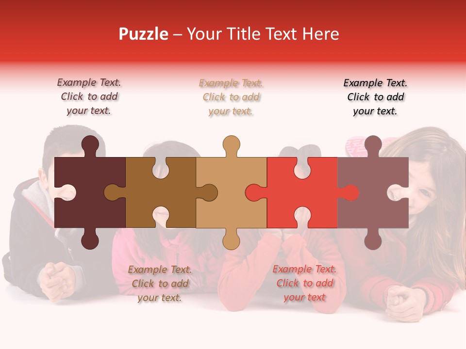 Friendship Pretty Cute PowerPoint Template