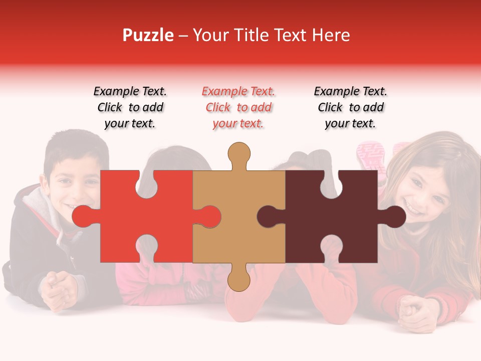 Friendship Pretty Cute PowerPoint Template