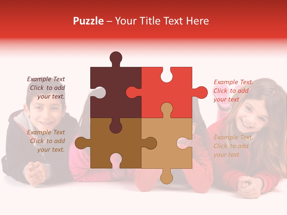 Friendship Pretty Cute PowerPoint Template