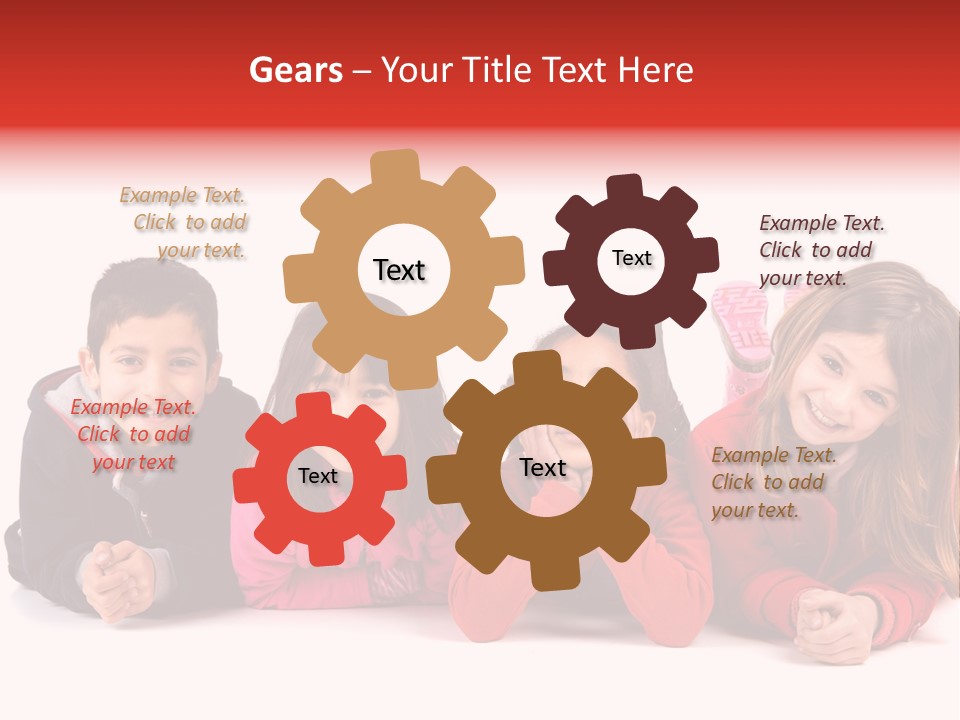Friendship Pretty Cute PowerPoint Template