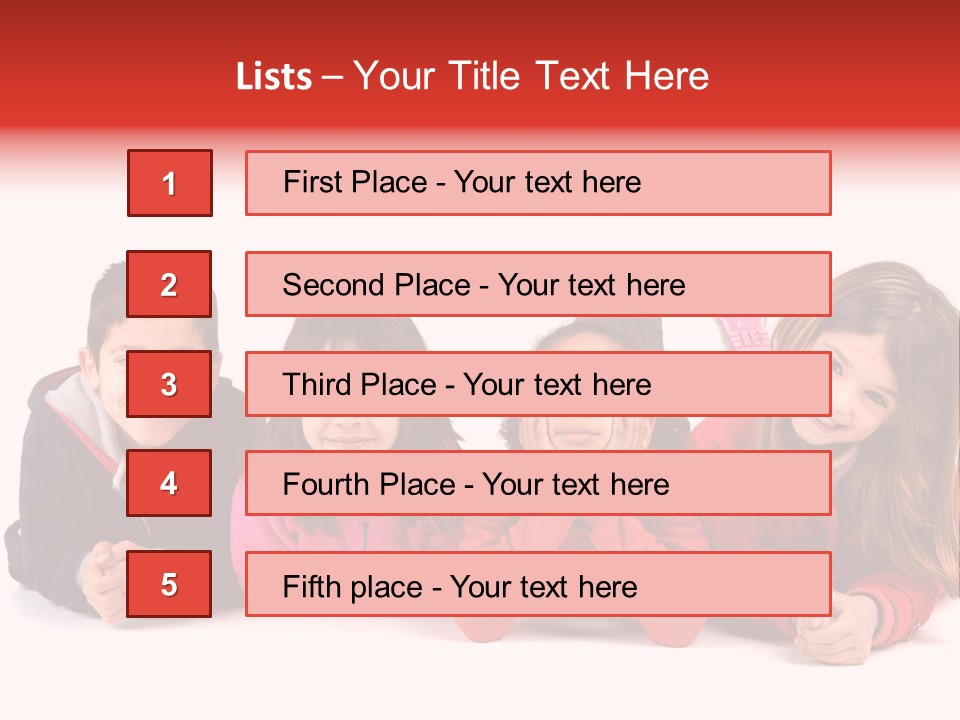 Friendship Pretty Cute PowerPoint Template