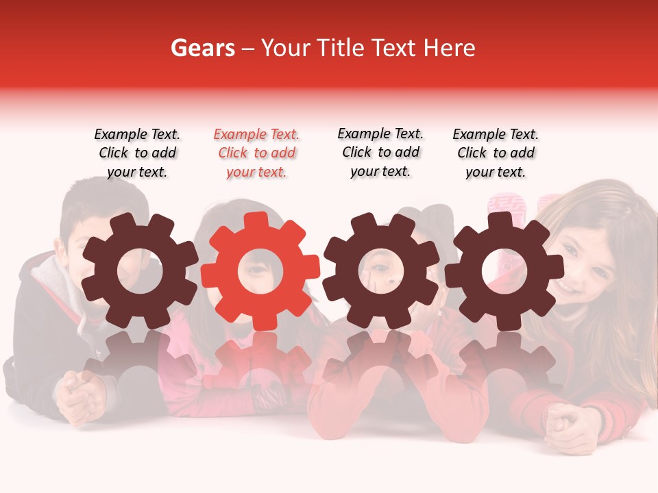 Friendship Pretty Cute PowerPoint Template