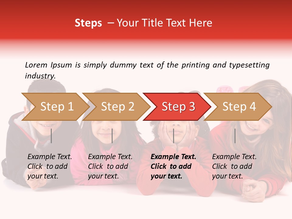 Friendship Pretty Cute PowerPoint Template