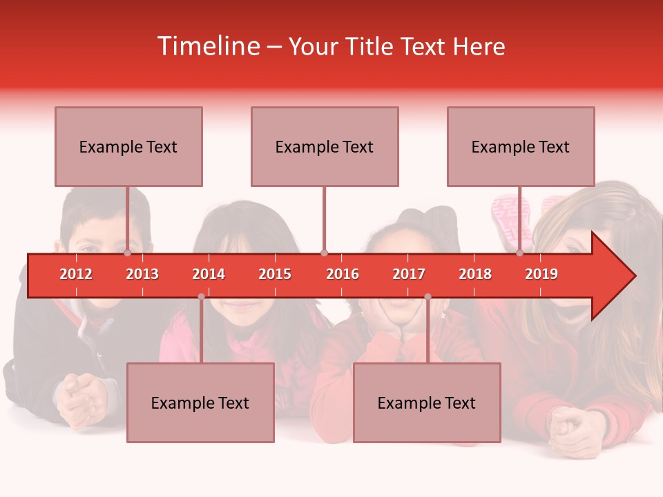 Friendship Pretty Cute PowerPoint Template