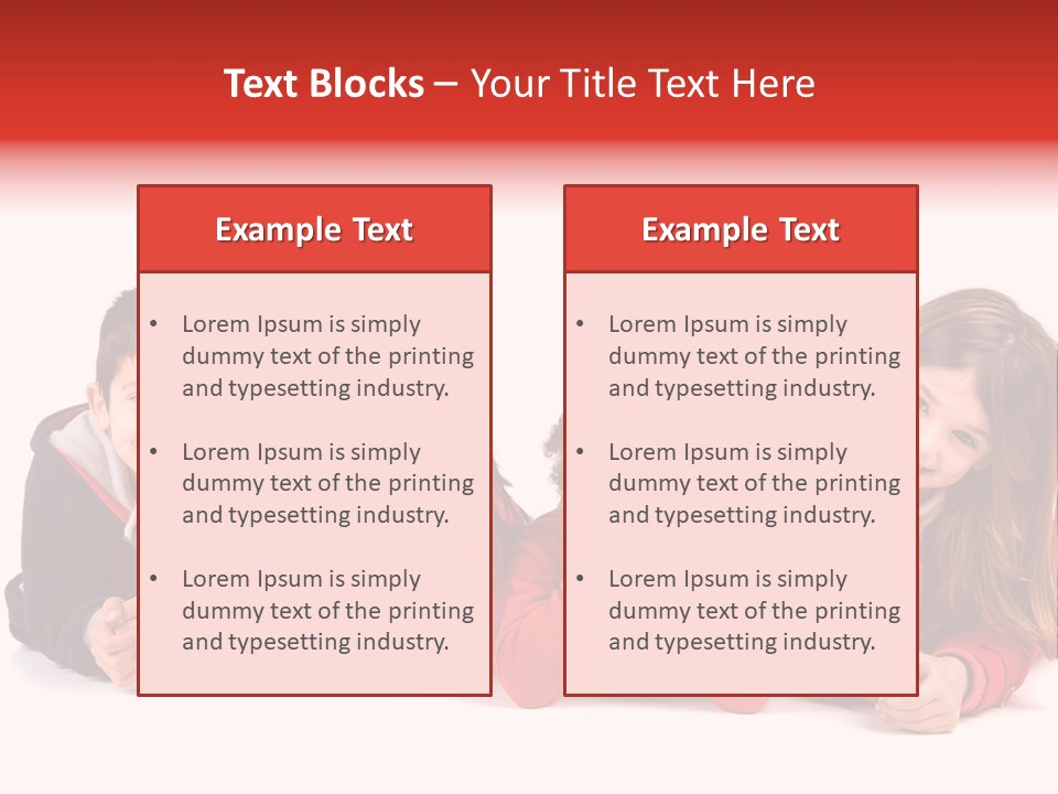 Friendship Pretty Cute PowerPoint Template