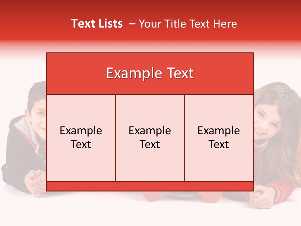 Friendship Pretty Cute PowerPoint Template