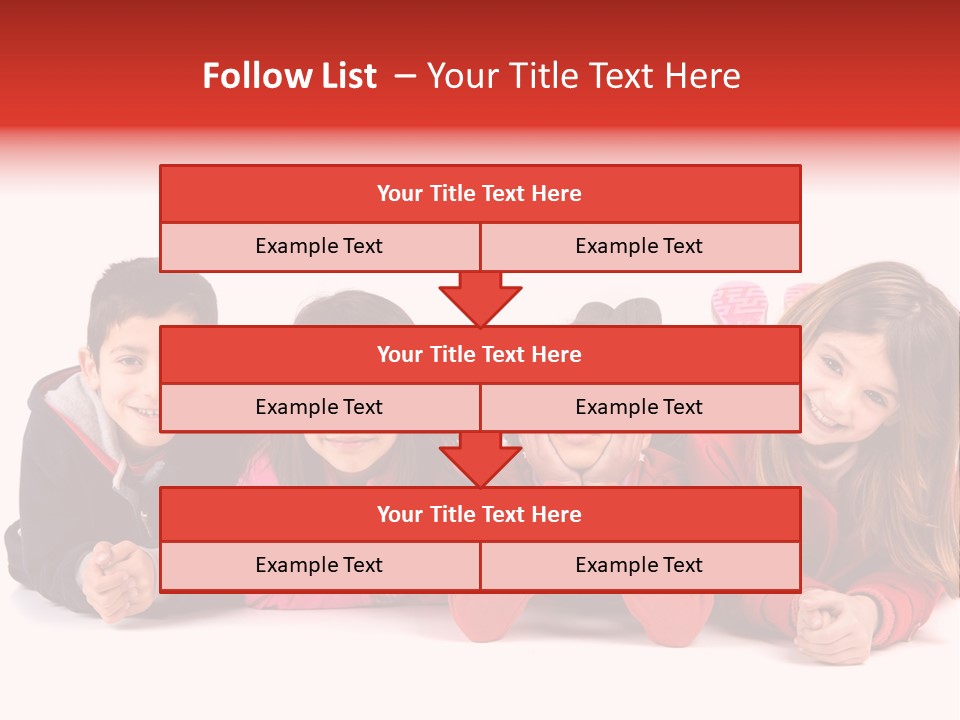 Friendship Pretty Cute PowerPoint Template