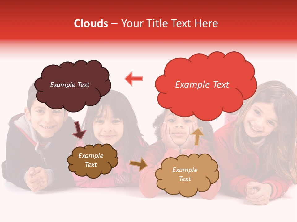 Friendship Pretty Cute PowerPoint Template