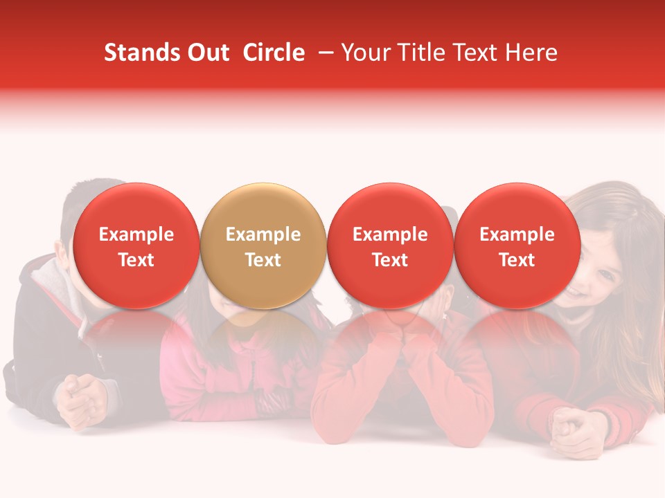 Friendship Pretty Cute PowerPoint Template