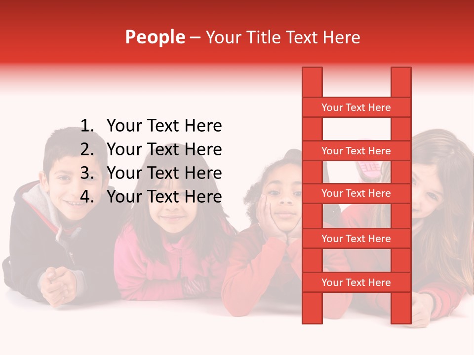Friendship Pretty Cute PowerPoint Template