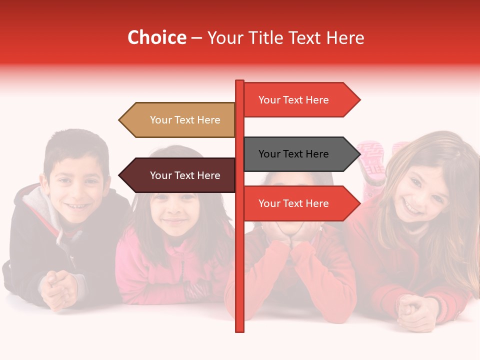 Friendship Pretty Cute PowerPoint Template