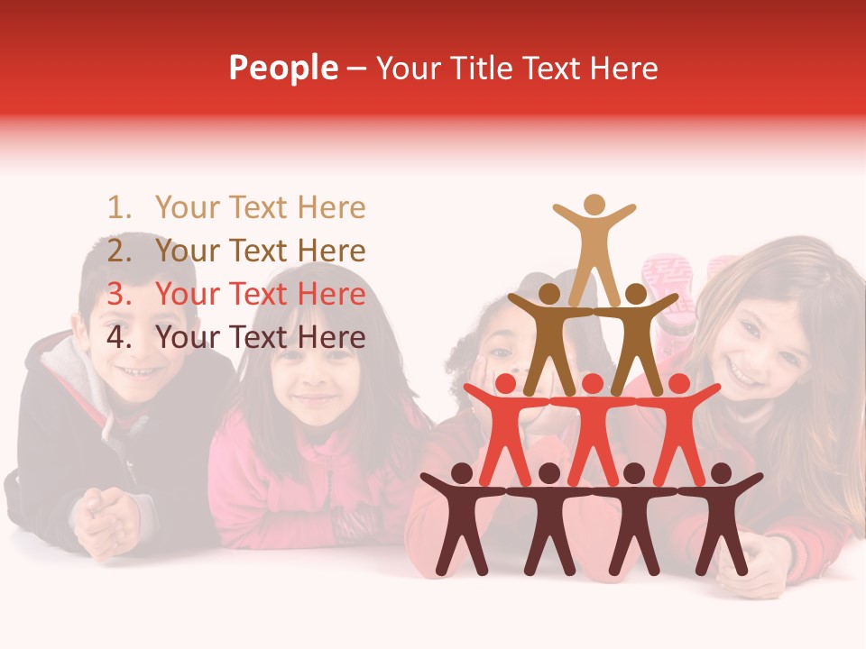 Friendship Pretty Cute PowerPoint Template