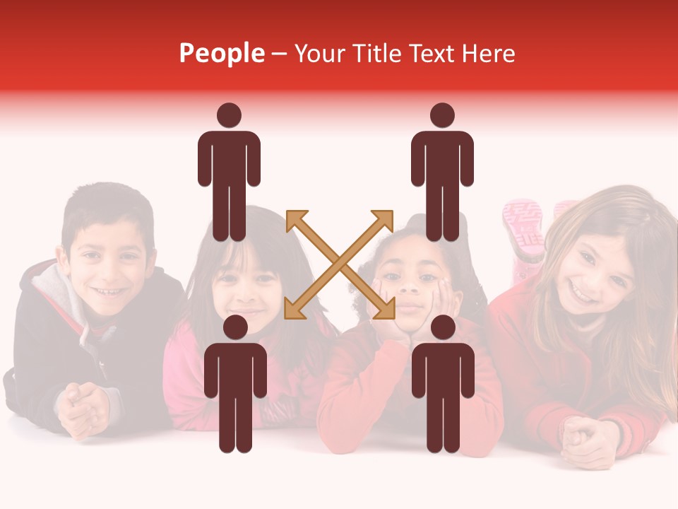 Friendship Pretty Cute PowerPoint Template