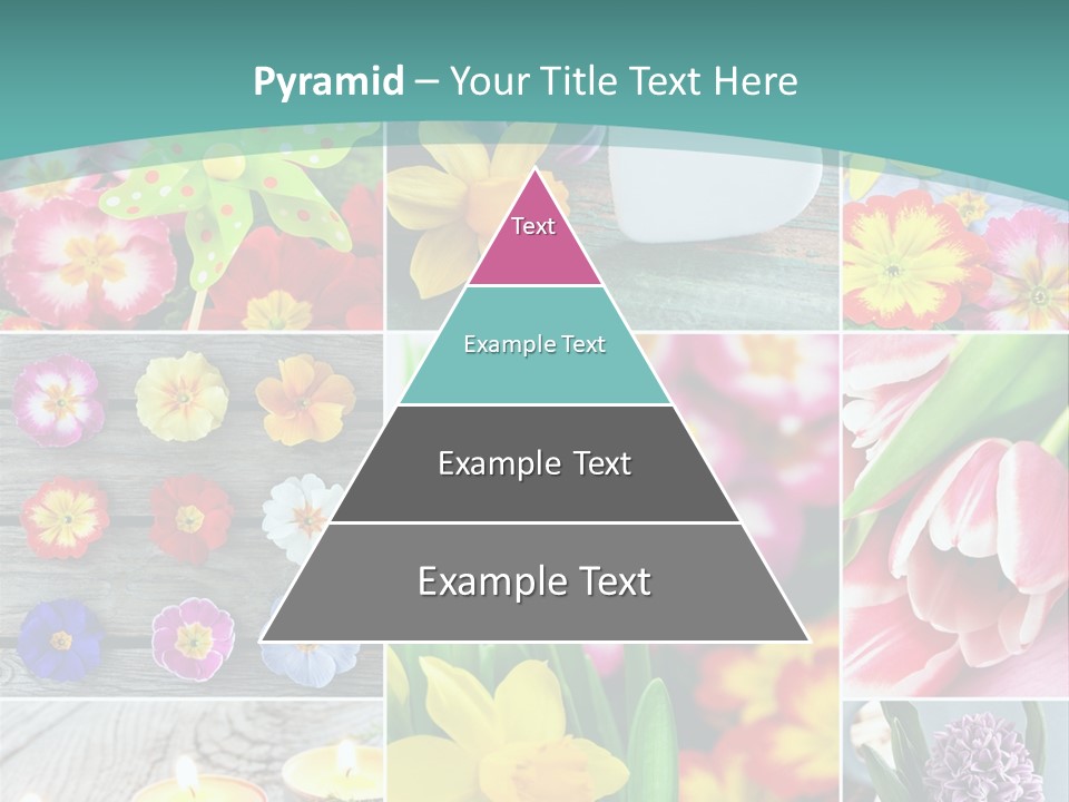 Landhaus Gartenpflanzen Living PowerPoint Template