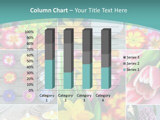 Landhaus Gartenpflanzen Living PowerPoint Template