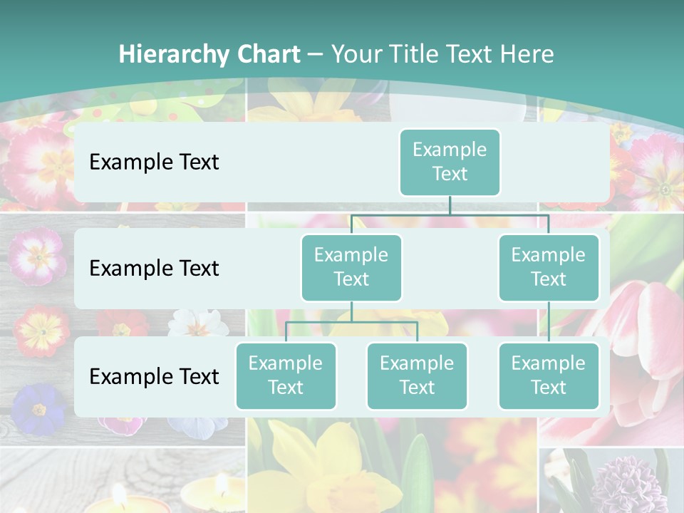 Landhaus Gartenpflanzen Living PowerPoint Template