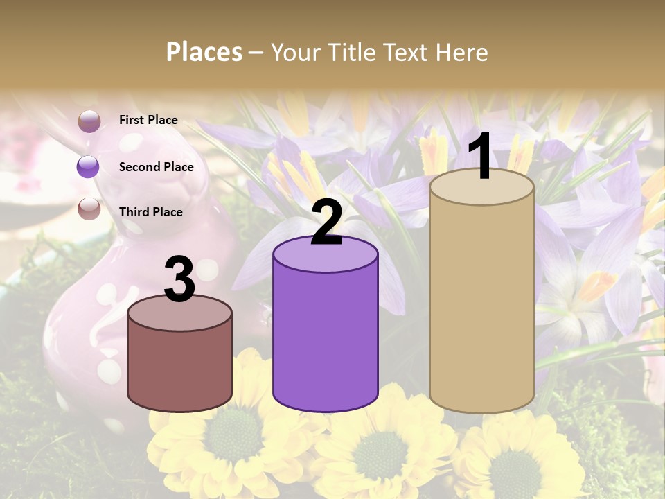Bunt Gestaltung Landhaus PowerPoint Template