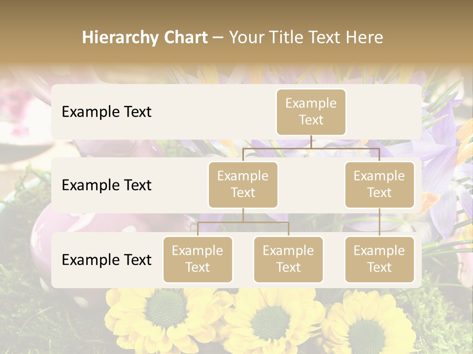Bunt Gestaltung Landhaus PowerPoint Template