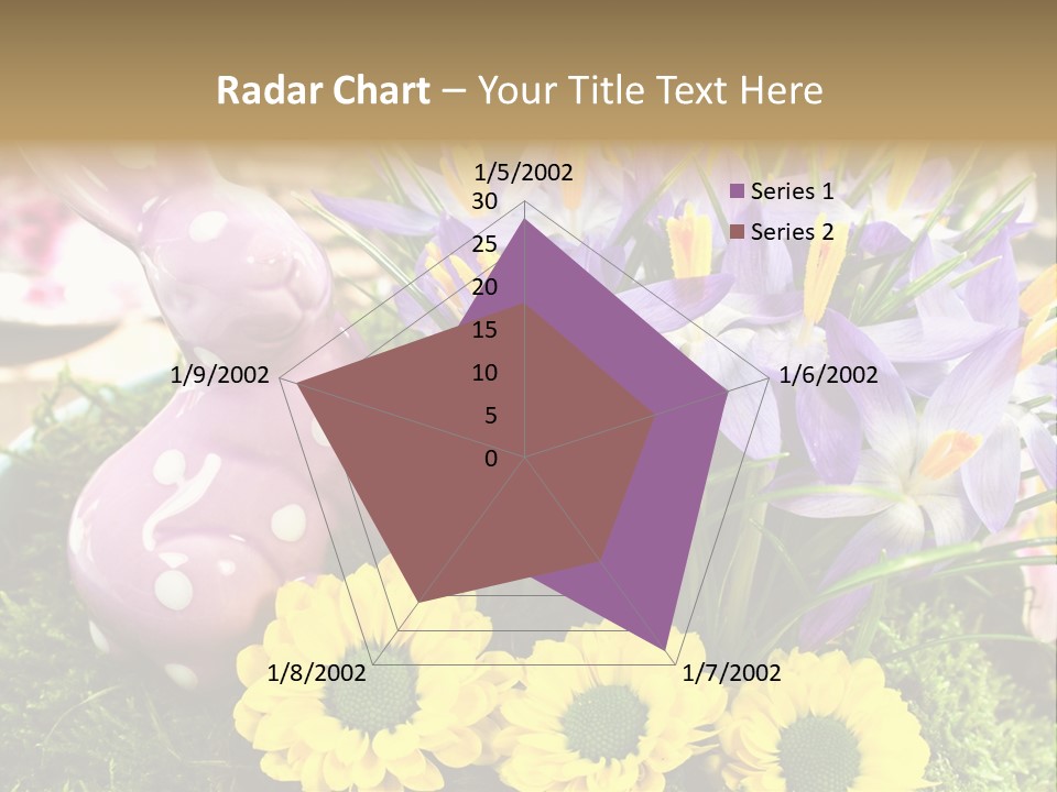 Bunt Gestaltung Landhaus PowerPoint Template