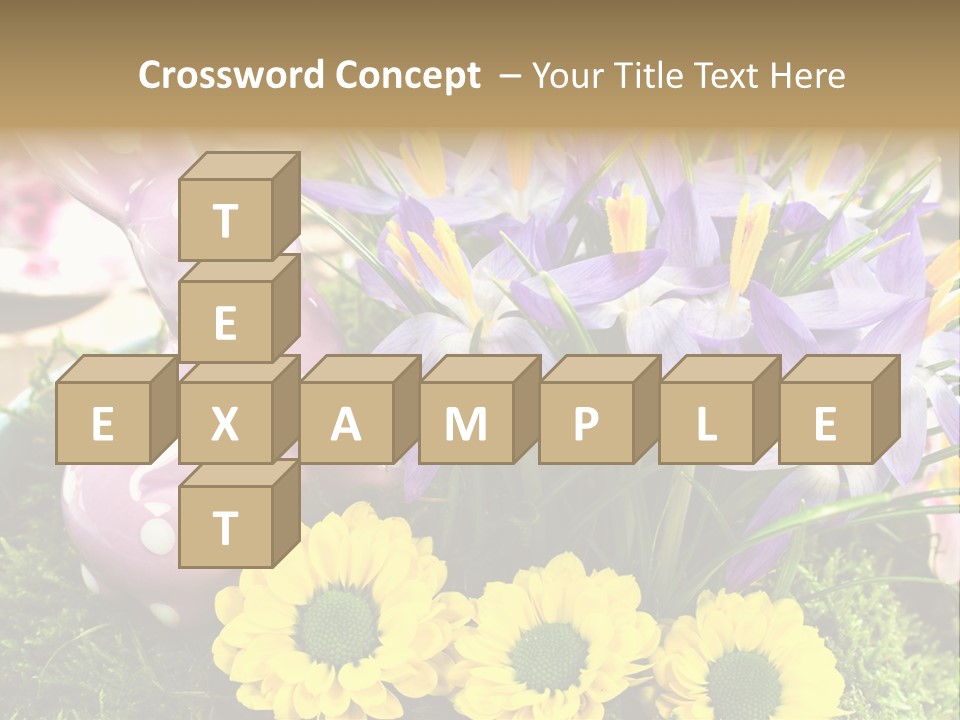 Bunt Gestaltung Landhaus PowerPoint Template