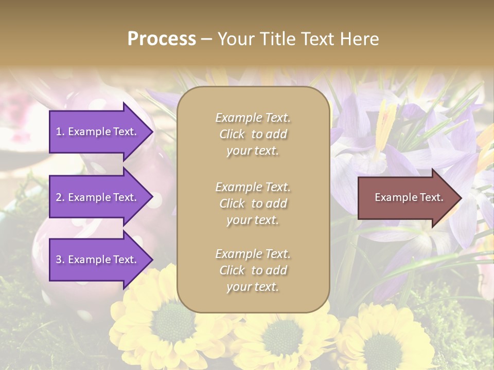 Bunt Gestaltung Landhaus PowerPoint Template