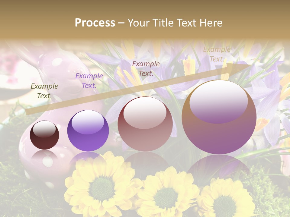 Bunt Gestaltung Landhaus PowerPoint Template