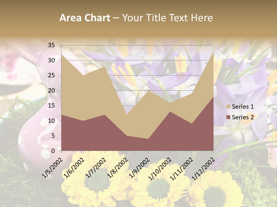Bunt Gestaltung Landhaus PowerPoint Template
