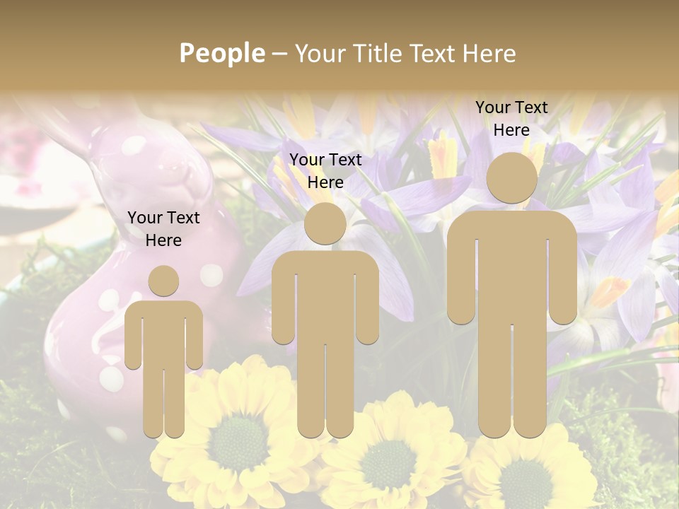 Bunt Gestaltung Landhaus PowerPoint Template