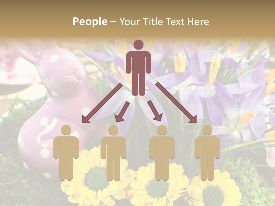 Bunt Gestaltung Landhaus PowerPoint Template