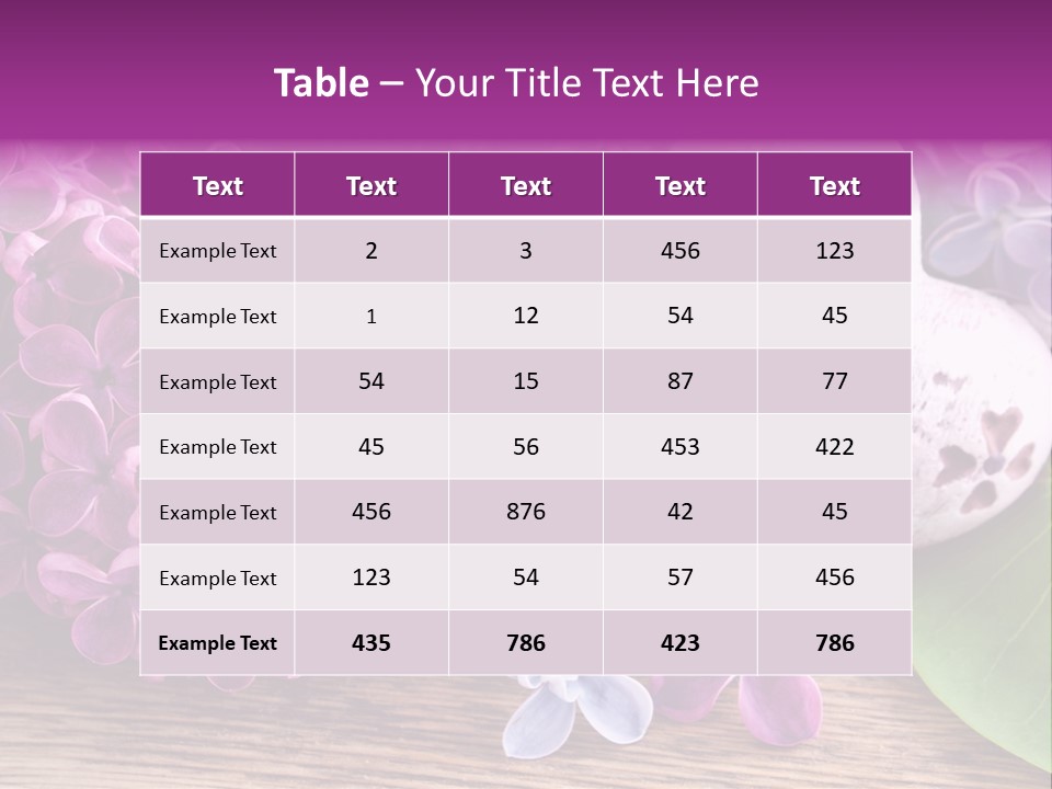 Rosa Gartenblumen Blume PowerPoint Template