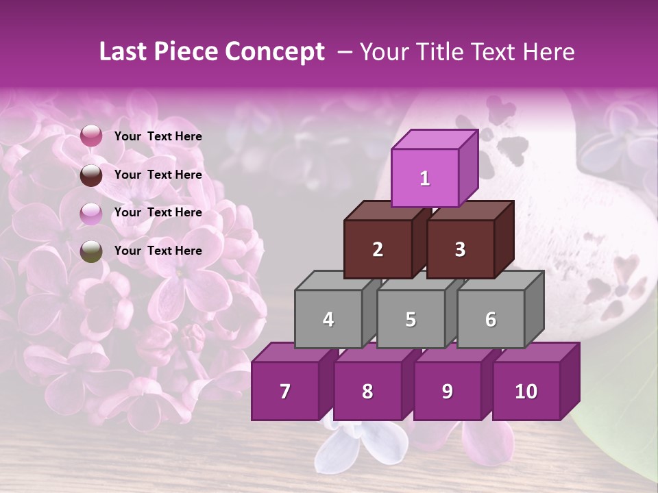 Rosa Gartenblumen Blume PowerPoint Template