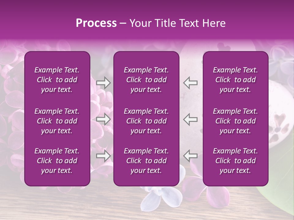 Rosa Gartenblumen Blume PowerPoint Template