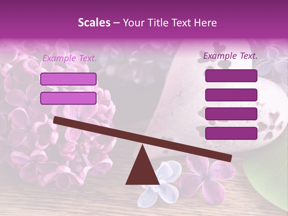 Rosa Gartenblumen Blume PowerPoint Template