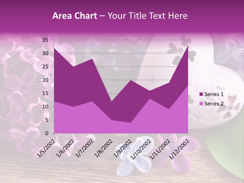 Rosa Gartenblumen Blume PowerPoint Template