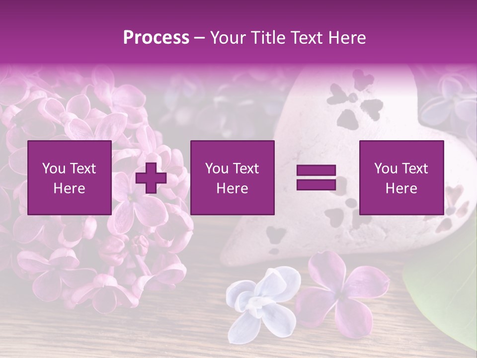 Rosa Gartenblumen Blume PowerPoint Template