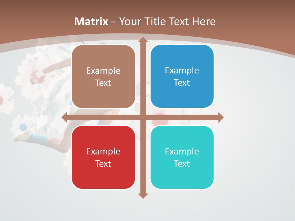 Arm Full Smiling PowerPoint Template